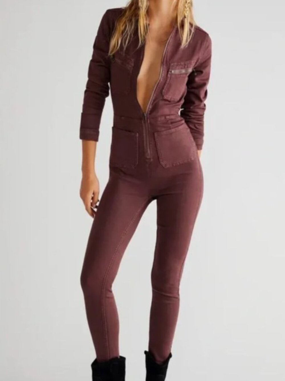 Free People Lennox Jumpsuit‎ Small